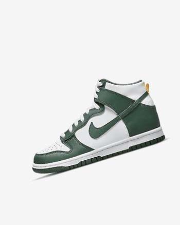 Nike Dunk High Verdes Dorados Blancos | MX 4705
